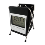 Relógio com Porta Caneta.