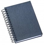 Agenda diária com espiral 