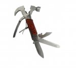 Kit Ferramenta multifunções Martelo com 6 ferramentas