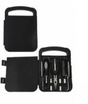 Kit ferramentas com 22pçs, embalagem de plástico resistente.