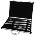 Jogo de facas com 5 peças, material em metal.