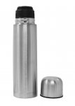 Garrafa térmica, capacidade para 500 ml.