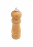 Moedor de pimenta de madeira e metal.