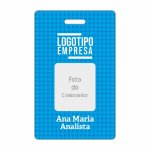 Crachá - PVC - Personalizado.