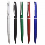 Caneta de plástica.