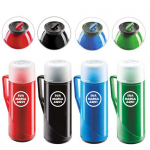 Garrafa térmica, plástica com 1 litro